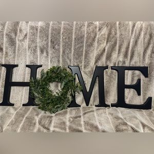 HOME decor sign